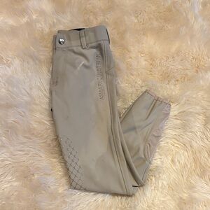 Asmar Equestrian Girls Beige Riding Breeches